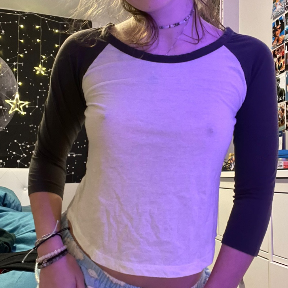 Brandy Melville baseball tee!!